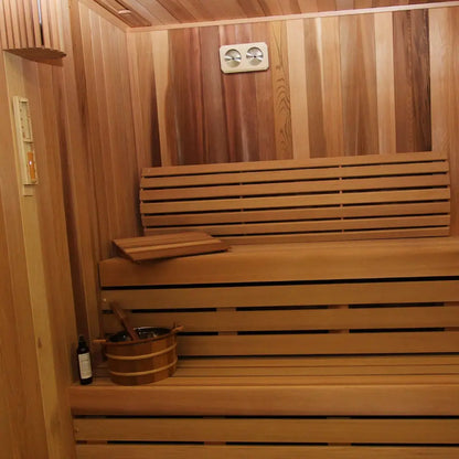 Custom Indoor Sauna Room - Multiple Sizes Available - Finnish Sauna Builders