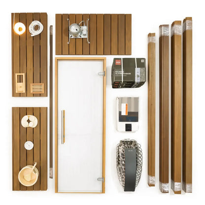 Custom Indoor Sauna Room - Multiple Sizes Available - Finnish Sauna Builders