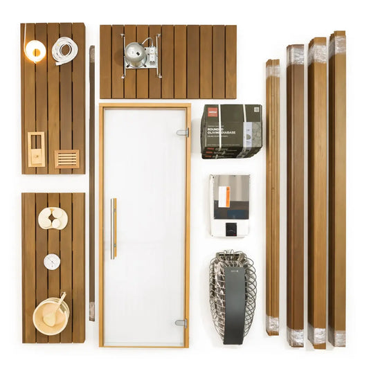 Custom Indoor Sauna Room - Multiple Sizes Available - Finnish Sauna Builders