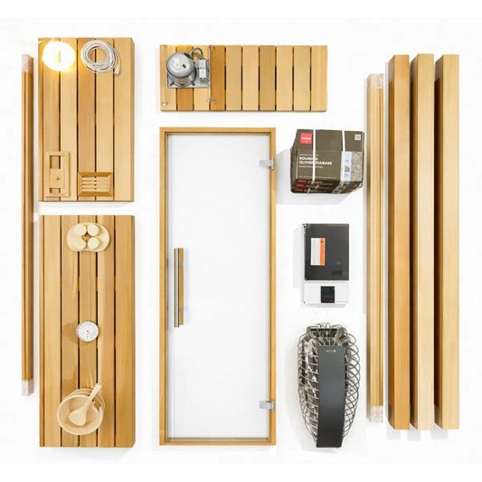 Custom Indoor Sauna Room - Multiple Sizes Available - Finnish Sauna Builders